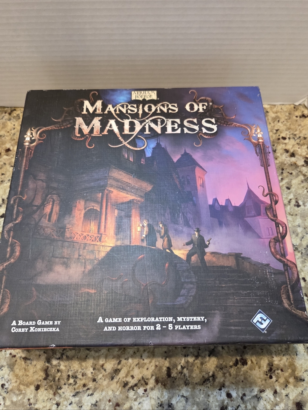 Mansions of Madness 1st Edition Board Game Fantasy Flight Games 2010 Complete
